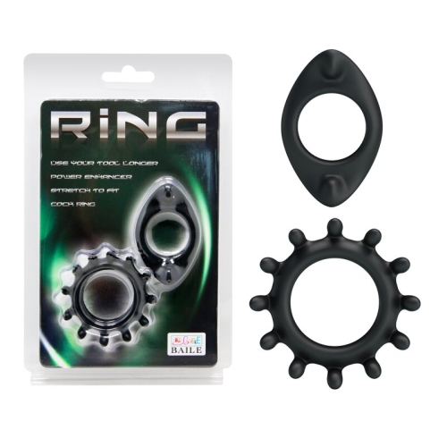 Набір ерекційних силіконових кілець для члена RING BI-210161 - 1