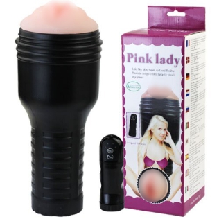 Вагина-мастурбатор с вибрацией Pink Lady Vibrating