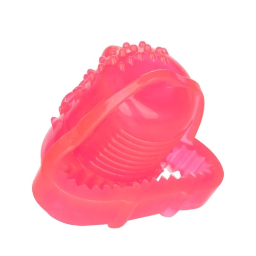 Вибратор на язык для оральных ласк розового цвета California Exotic Novelties - 4