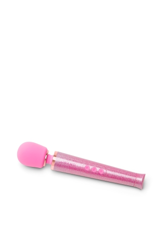 Вибратор микрофон Le Wand ALL THAT GLIMMERS SET, блестящий розовый - 2