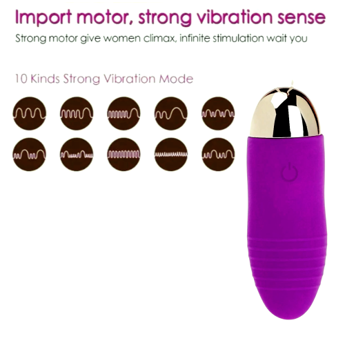 Вагинальное виброяйцо с пультом ДУ фиолетового цвета Sexy desires Remote egg - 3
