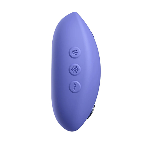 Вібратор для стимуляції клітора із підігрівом синій We-Vibe Temp Lavender Blue - 4