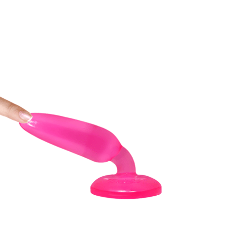 Анальна пробка на присоску Butt plug BI-017001 Pink - 6