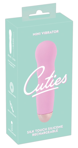 Мини вибратор волнистый для стимуляции клитора силиконовый розовый You2Toys Cuties - 1