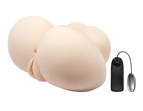 Реалістичний мастурбатор попка і Вагіна з вібрацією GRACES Vibrating Pleasure - 2