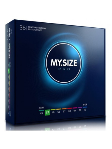 MY SIZE PRO презервативи 47 мм 36 штук Май Сайз про веганські - 1