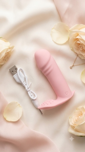 Вибротрусики клиторальные розовые Sexy desires Vibe secret - 2