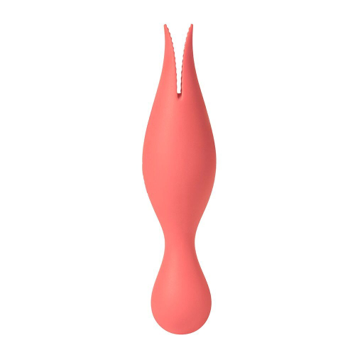 Двойной вибратор точки G с язычками для клитора Svakom Siren Coral - 1