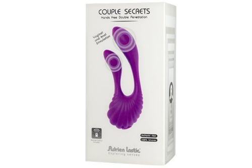 Подвійний вібратор з пультом LRS Adrien Lastic Couple Secrets - 2