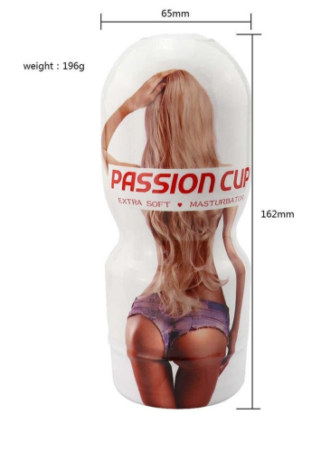 Мастурбатор в колбе вагина телесного цвета Yuechao Passion Cup Masturbator Vagina - 8