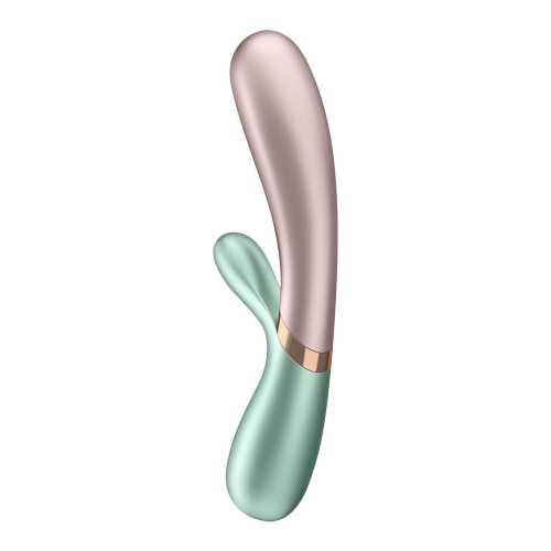 Вибратор кролик с подогревом зеленый Satisfyer Hot Lover - 3
