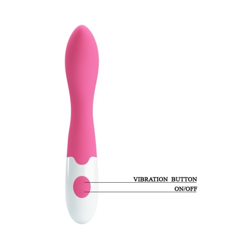 Вибратор со стимуляцией точки G розовый Lybaile PRETTY LOVE Bishop - 7