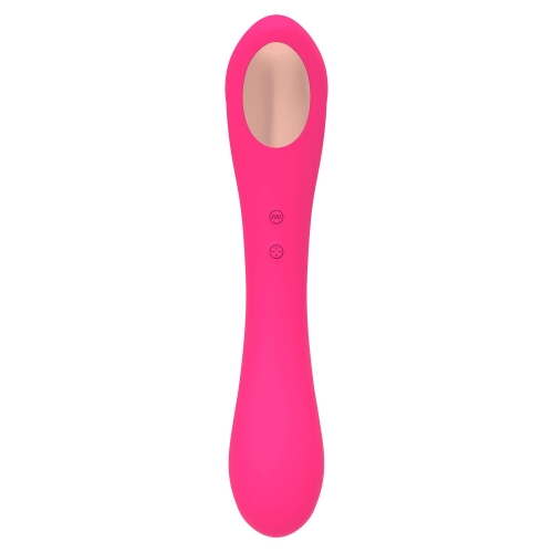 Вибратор и вакуумный клиторальный стимулятор 2 в 1 розовый Alive New Midnight Quiver Magenta - 4