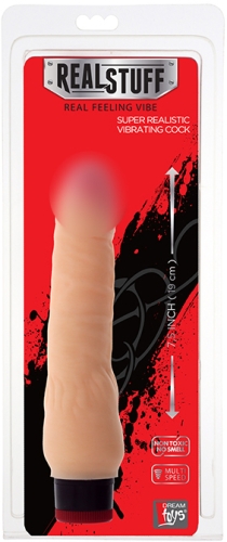 Вібратор реалістик Dream toys RealStuff - 1