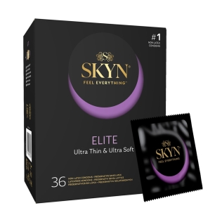Презервативи ультратонкі безлатексні з поліізопрену SKYN Elite 36 штук