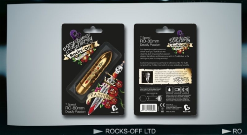 Вібратор Rocks Off RO-80mm TATTOO Deadly Passion - 2