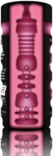 Мастурбатор для чоловіків рожевого кольору Zolo Deep Throat Cup - 3