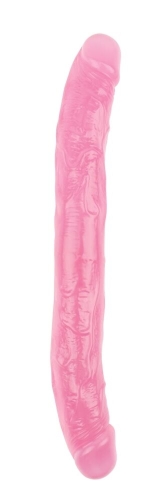 Двосторонній фалоімітатор рожевий CHISA 12.8 Inch Dildo - 2