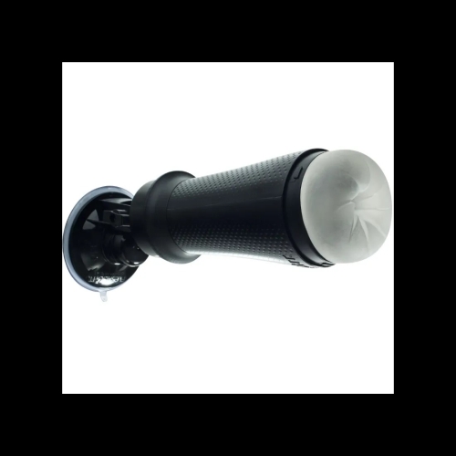 Адаптер с присоской креплением для соединения мастурбатора черного цвета Fleshlight - 3