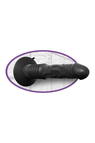 Вибратор анальный реалистичный на присоске с фрикциями черный Pipedream Anal Fantasy - 3