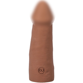Фалоімітатор реалістичний на присосці бежевий Doc Johnson The Realistic Cock ULTRASKYN - 5 Inch Caramel