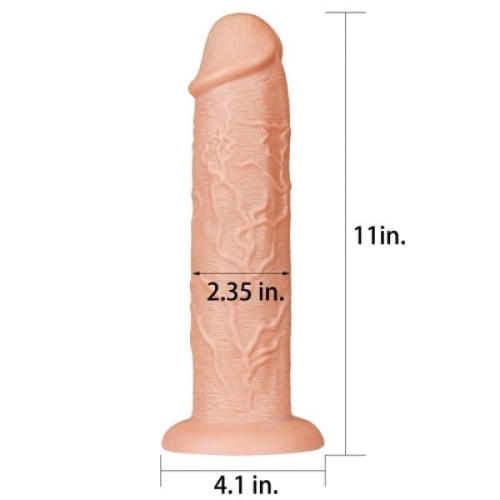 Фаллос реалистичный на присоске LoveToy - 3