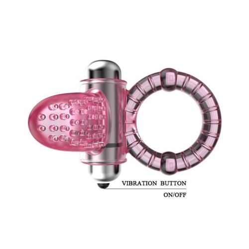 Ерекційне кільце з вібрацією Lybaile Sweet Vibration Ring BI-014081 - 6