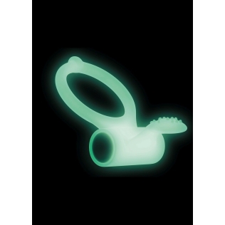 Эрекционное кольцо Marc Dorcel Power Clit White PHOSPHO