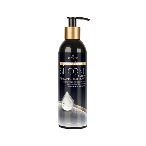Силиконовый лубрикант без глицерина парабенов и ментола Sensuva Premium Silicone 240 мл - 1