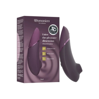 Вакуумний кліторальний стимулятор фіолетового кольору Womanizer Next Dark