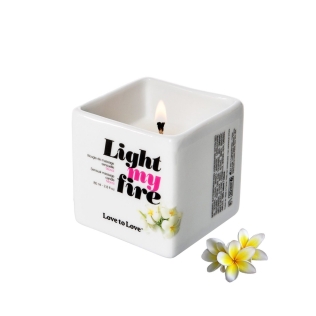 Масажна Свічка з ароматом Monoi Love To Love LIGHT MY FIRE 80 мл