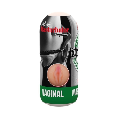 Мастурбатор-вагина в виде банки пива Alive Heineken Vagina - 2