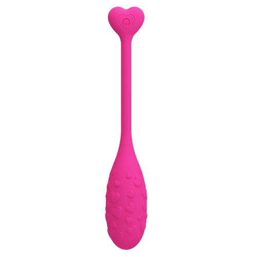 Смарт виброяйцо вагинальное розовое LYBAILE Pretty Love Fisherman Mobile APP - 3