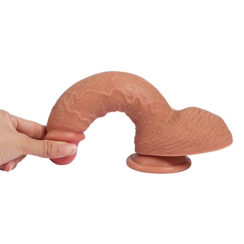 Реалістичний 16/4, 2 см фалоімітатор Buru penis - 2
