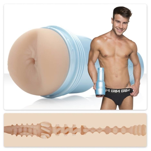 Мастурбатор-попа из реалистичного материала FLESHJACK BOYS: Allen King Majestic - 1