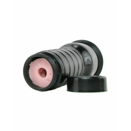 Мастурбатор в колбе вагина из киберкожи телесного цвета Fleshlight Lady Vortex - 4