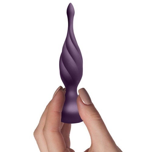 Анальна вібропробка з пультом ДУ фіолетовий Rocks Off Petite Sensations - 6
