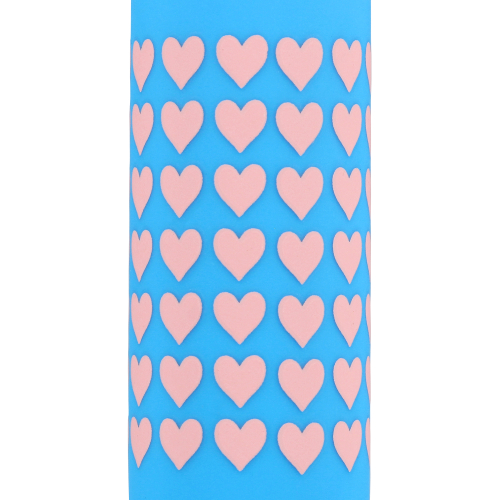 Вибропуля для стимуляции клитора с сердцами розово синего цвета S Line Heart to Get - 3