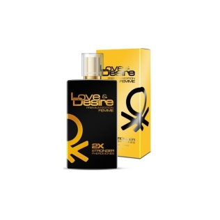 Духи з феромонами для жінок Foxshow Love Desire Gold 100 мл