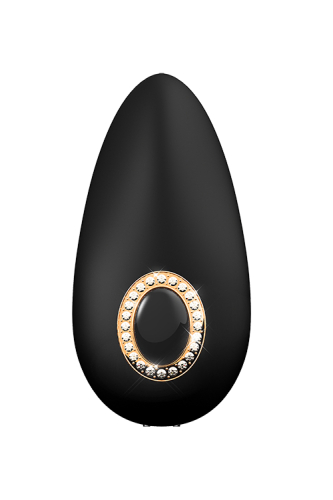 Вібростимулятор для клітора чорний Dream Toys PRESTIGE ELENA LUXXE - 2