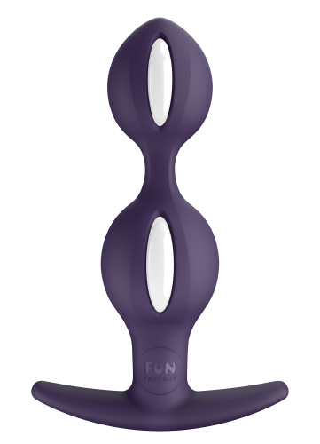 Анальные шарики B Balls Fun Factory фиолетовые - 4