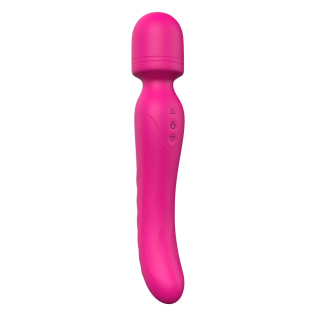 Вибратор-микрофон с подогревом силиконовый розовый Dream Toys Essentials Heating Bodywand