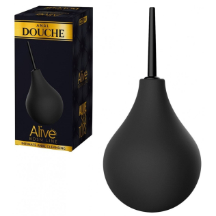 Спринцевальный анальный душ черный Alive Intimate 160 мл