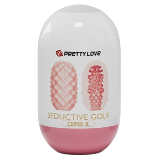 Мастурбатор яйце рожевого кольору Pretty Love Seductive Golf Cupid X