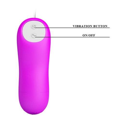 Віброяйце рожеве серії Pretty Love MINI LOVE EGG - 7
