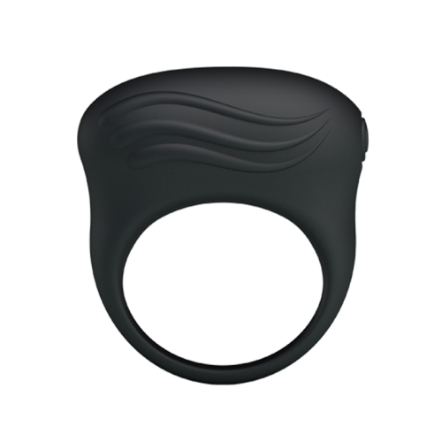 Эрекционное виброкольцо на член черное Lybaile PRETTY LOVE Bertram - 3