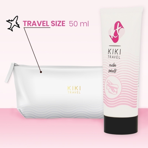 Оральний лубрикант на водній основі зі смаком цукерок Kiki Travel Nube Sweets 50 мл - 3