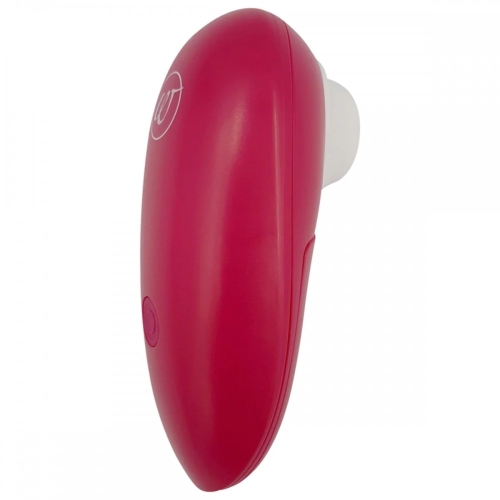 Вакуумний кліторальний стимулятор червоного кольору WOMANIZER Mini Wine - 5