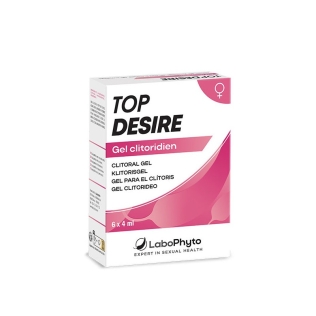 Клиторальный гель для женщин Labophyto TopDesire Gel Doses 6 штук x 4мл