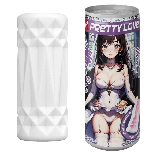 Мастурбатор для мужчин белого цвета Lybaile Pretty Love Masturbator Super soft material - 1